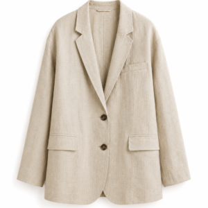 Linen Oversized Blazer