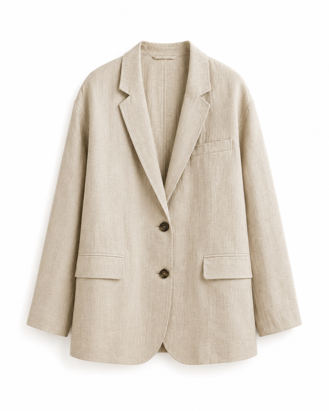 Linen Oversized Blazer